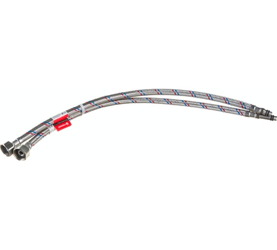 Изображение товара Подводка гибкая для воды FRESSO ПРОФФ пара М10x1/2, 0,5 м 573-236