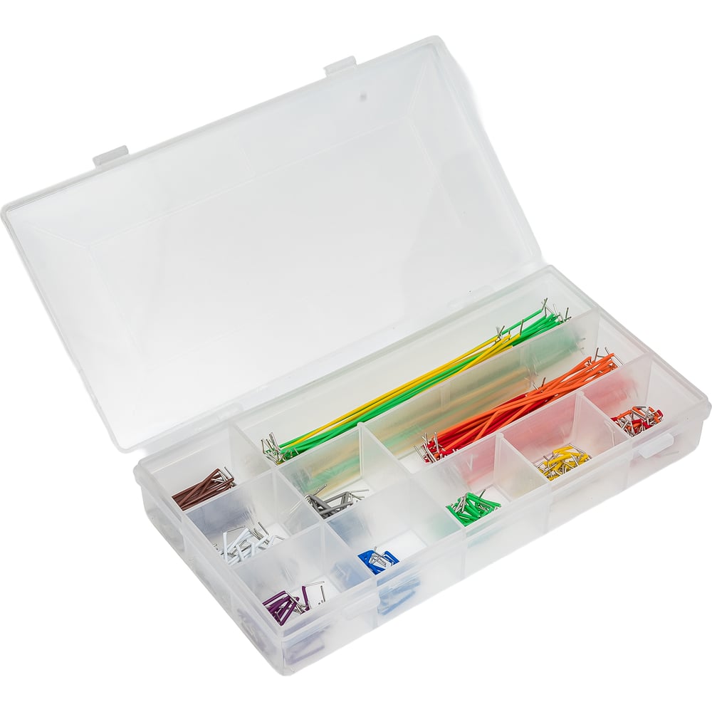 Изображение товара Набор проводов для платы макетной 350 шт разной длины ProsKit OP-E351 С00036256