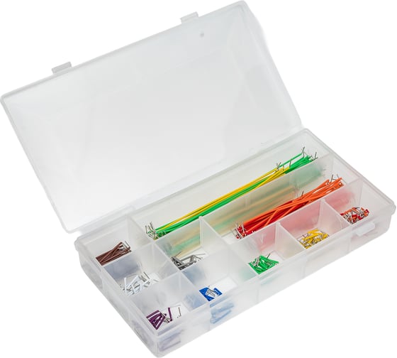 Изображение товара Набор проводов для платы макетной 350 шт разной длины ProsKit OP-E351 С00036256