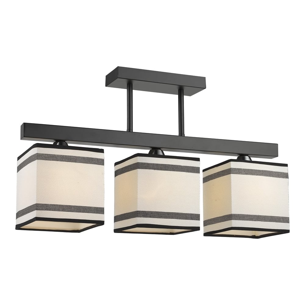 Изображение товара Потолочный светильник Velante 283-027-03 с тремя лампами E27 современный дизайн