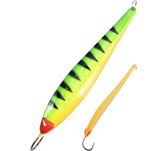 Изображение товара Блесна вертикальная зимняя Lucky John MODEL S-1 с впаянным крючком, 01.5 г, цвет T 8374-T