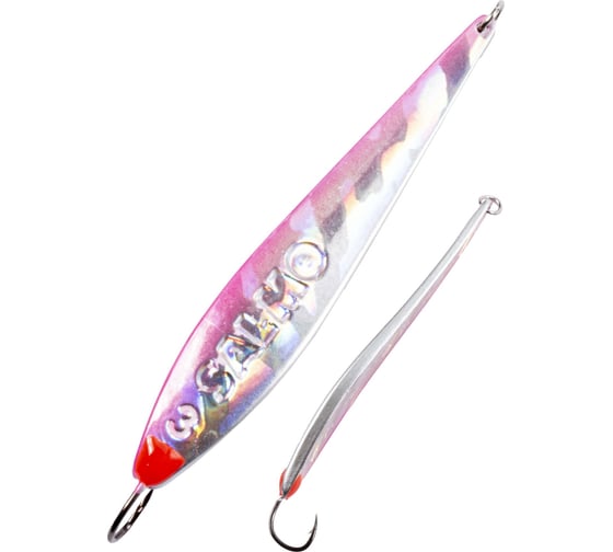 Изображение товара Блесна вертикальная зимняя Lucky John MODEL S-3 с впаянным крючком, 06.0 г, цвет PG 8376-PG