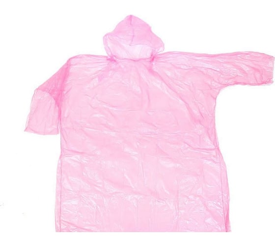 Изображение товара Дождевик Добросад 8 Мкрн 80*110см "Универсальный" с капюшоном, розовый 786-004