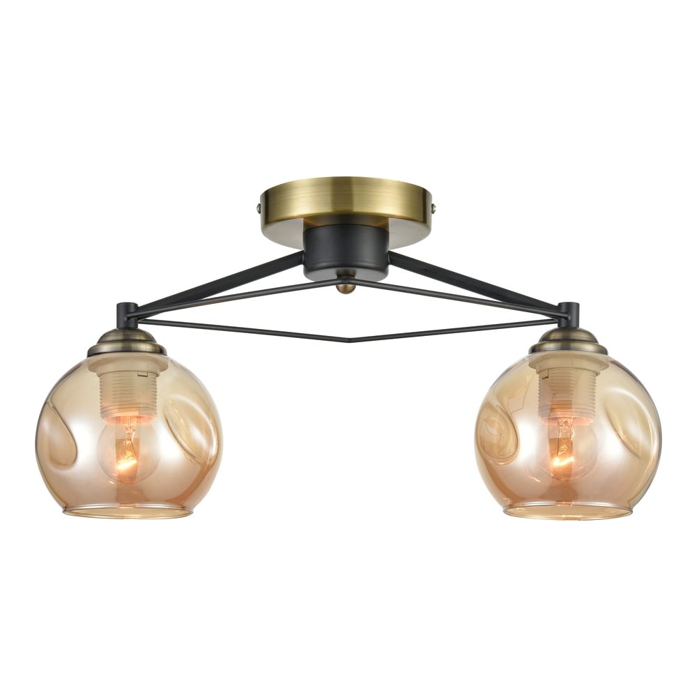 Изображение товара Потолочная люстра Velante 769-527-02, E27, 120 Вт, черный, бронза