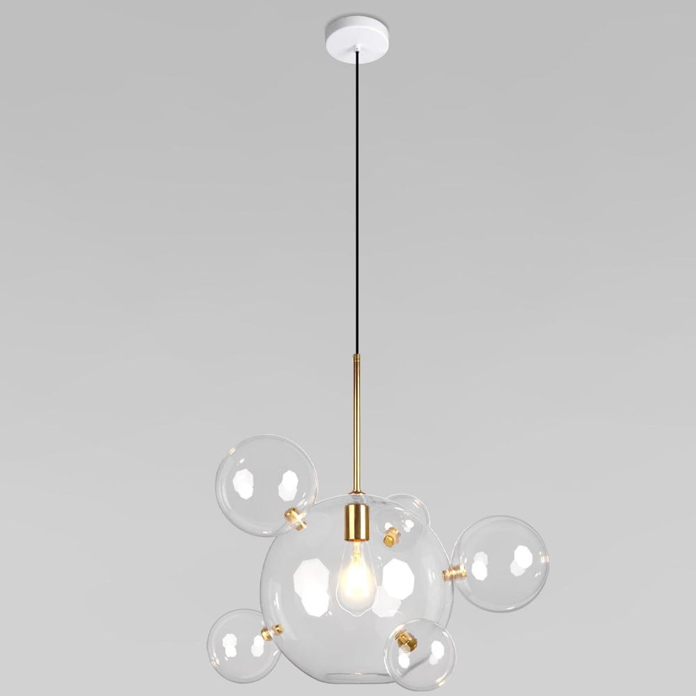 Изображение товара Подвесной светильник LOFT IT Bolle 2034-P6 белый золото стиль модерн