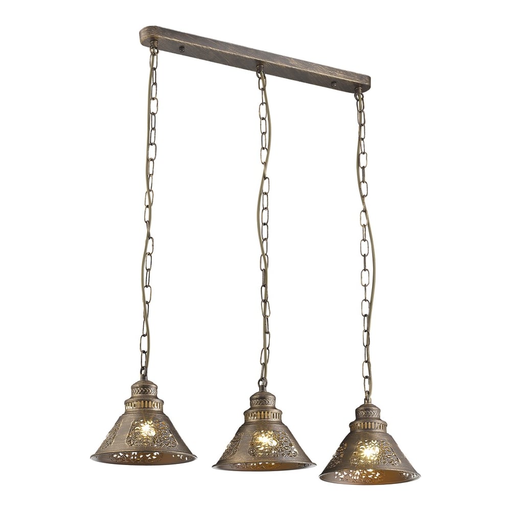 Изображение товара Подвесной светильник Velante 308-603-03 современный кофейный стиль