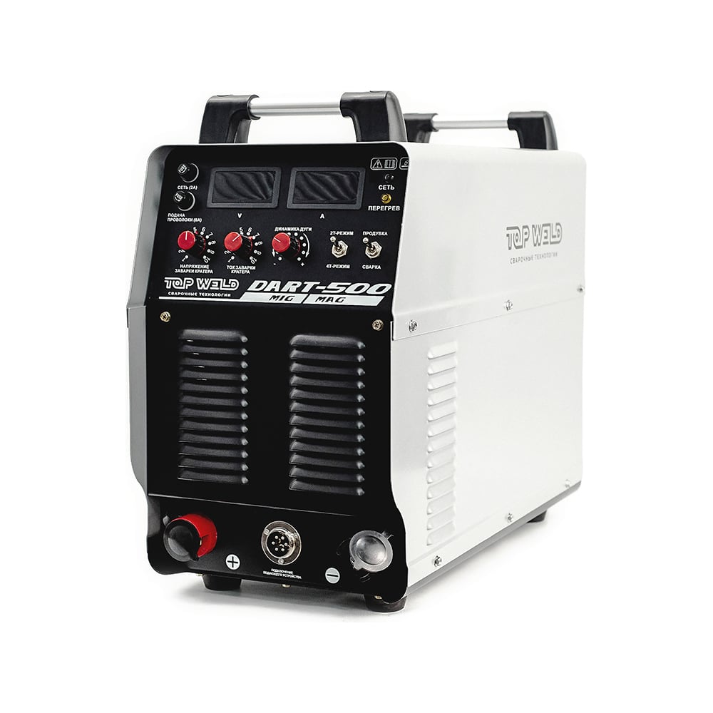 Изображение товара Инвертор полуавтоматической сварки TopWeld TW Dart-500 500A 380В с горелкой