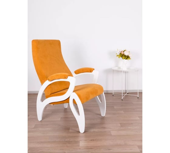 Изображение товара Кресло дизайнерское для отдыха GLIDER Весна М Dakota 20 молочный дуб 2000026901389