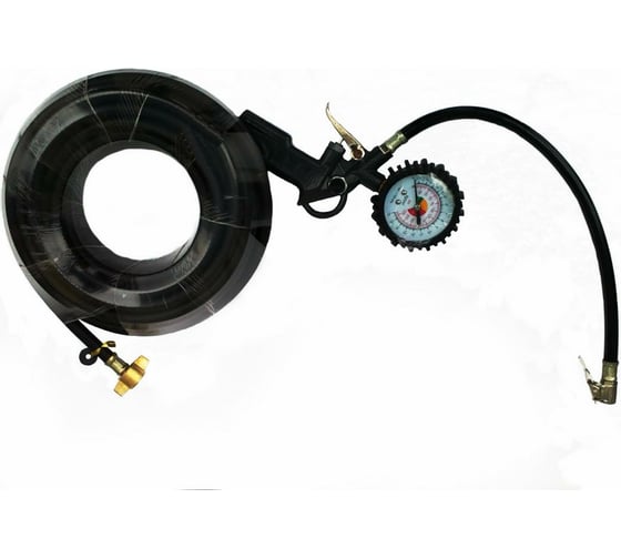 Изображение товара Шланг для подкачки колес ДАЛИ-авто с манометром и пистолетом DA-01342