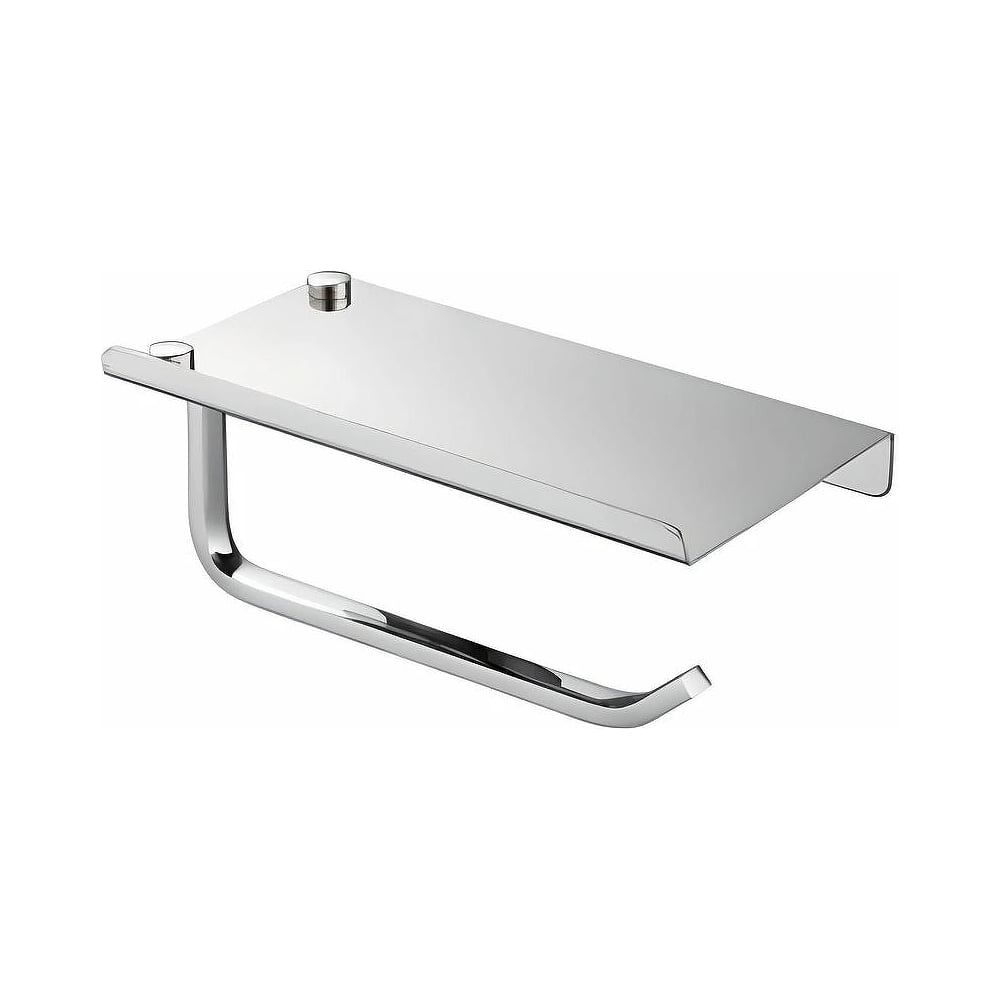 Изображение товара Держатель для туалетной бумаги HAIBA хром HB330 с полочкой для телефона