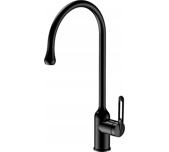 Изображение товара Смеситель для кухни HAIBA черный HB71825-7