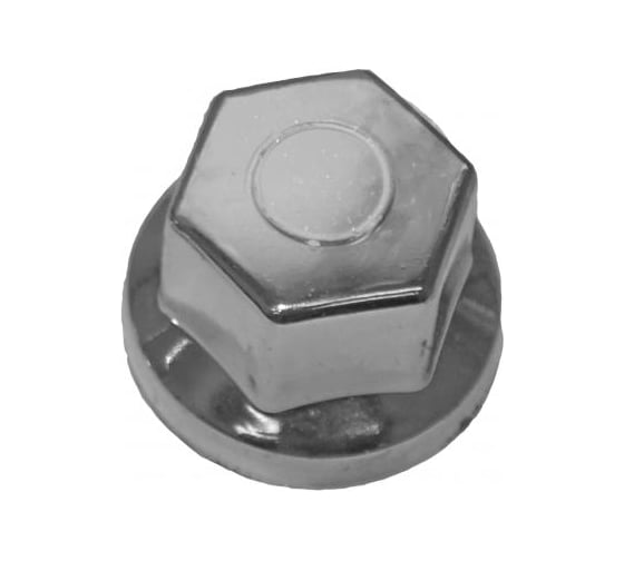 Изображение товара Колпачок на колесную гайку ДАЛИ-авто 33 мм, низкий, хром (20 шт. в упаковке) DA-02799