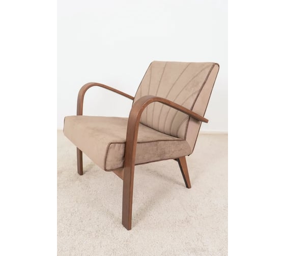 Изображение товара Кресло для отдыха GLIDER Шелл Elza 03 кант Elza 18 орех антик 2000026797289