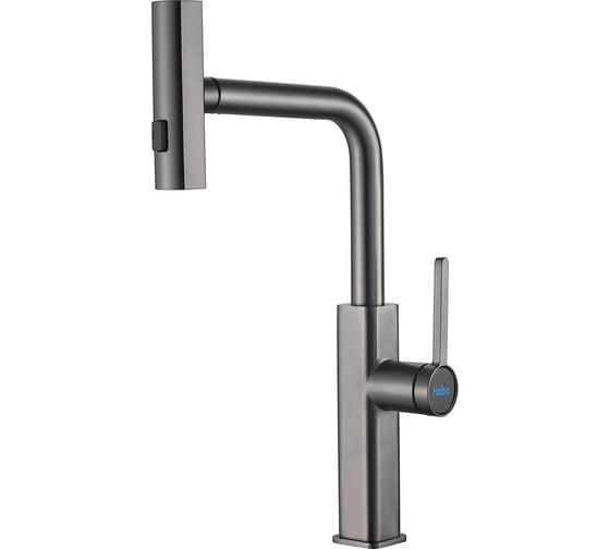 Изображение товара Смеситель для кухни с мультифункциональным изливом HAIBA оружейная сталь HB73824-3