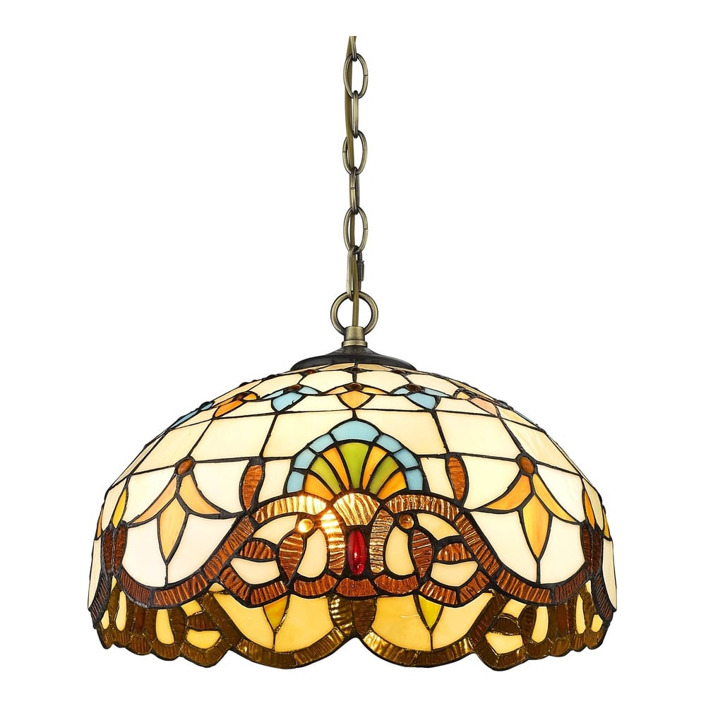 Изображение товара Подвесной светильник Velante 830-806-02 бронза 2х60Вт E27