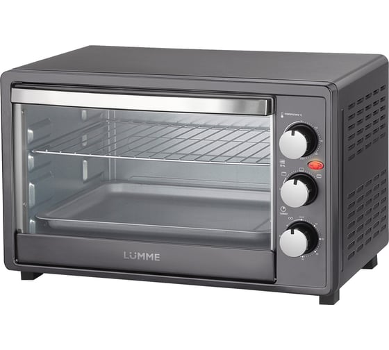 Изображение товара Духовой шкаф (мини-печь) 40 литров LUMME LU-EO1712A серебряный сапфир 42680