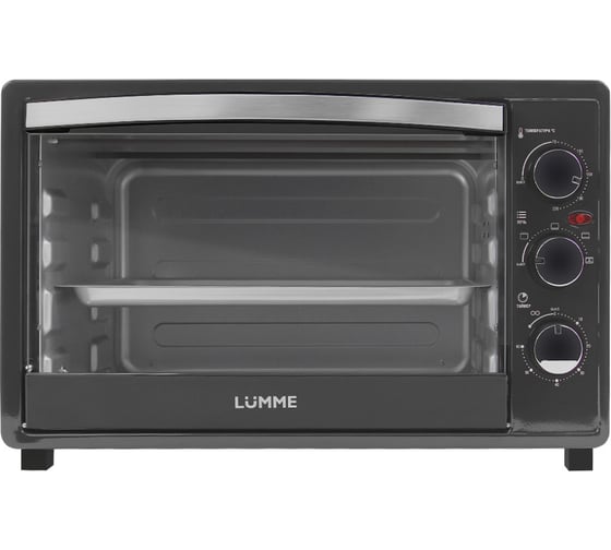 Изображение товара Духовой шкаф (мини-печь) 40 литров (конвекция) LUMME LU-EO1712C серый жемчуг 42677