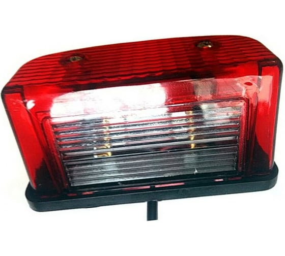 Изображение товара Фонарь подсветки номерного знака ДАЛИ-авто ПН1-0102 еврофура, красный, б/л DA-01777