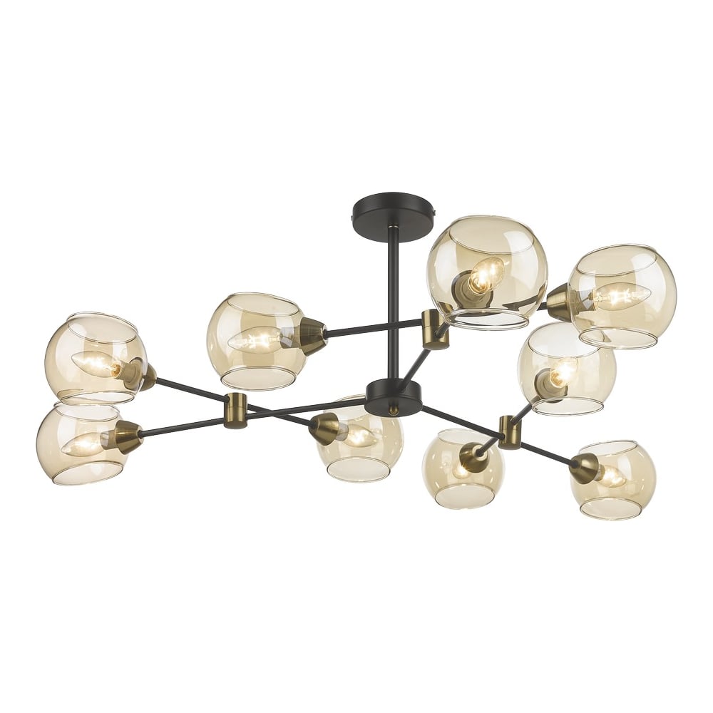 Изображение товара Потолочная люстра Velante 249-023-09 9 ламп, современный дизайн