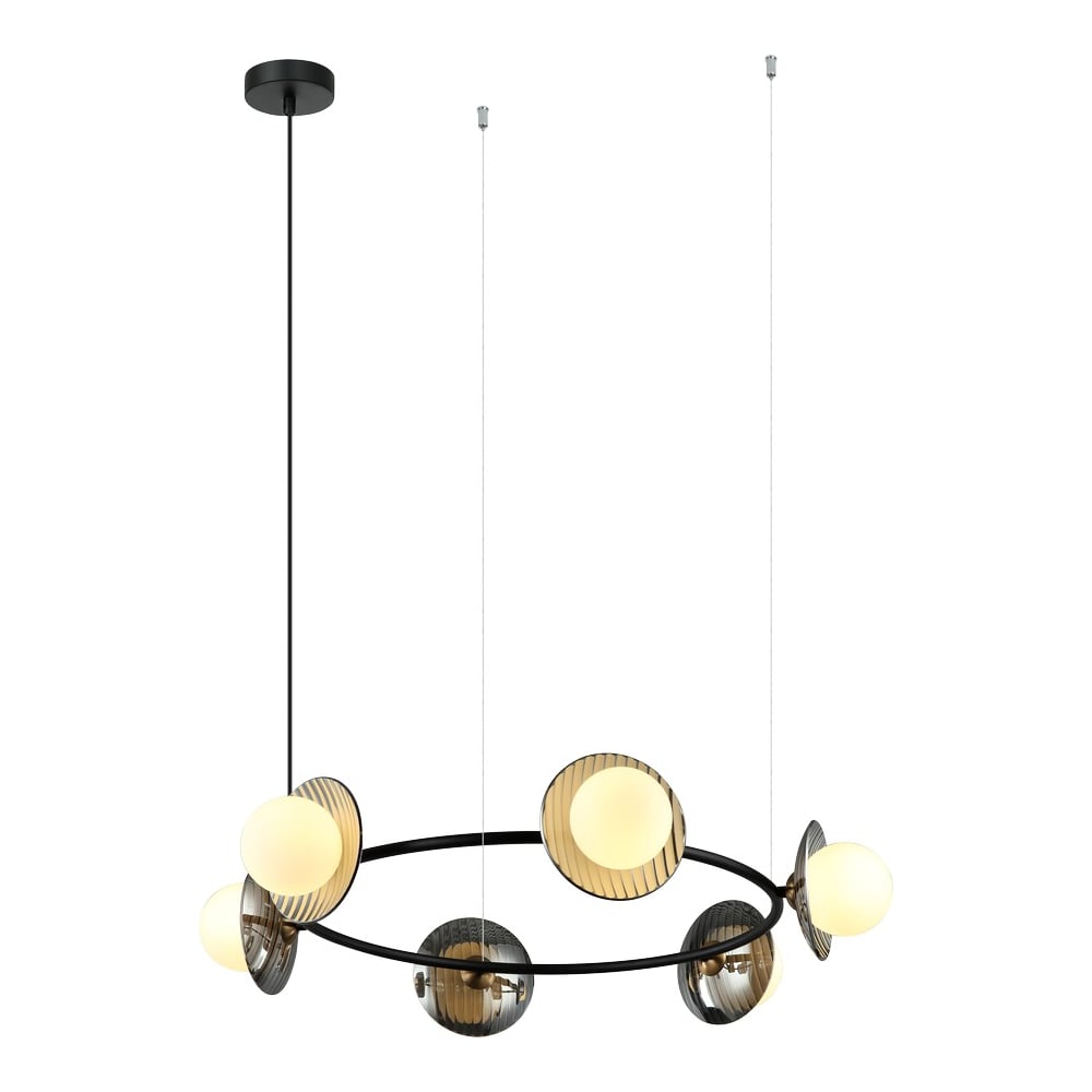 Изображение товара Подвесной светильник Velante 221-023-06 современный дизайн 6 ламп 240 Вт