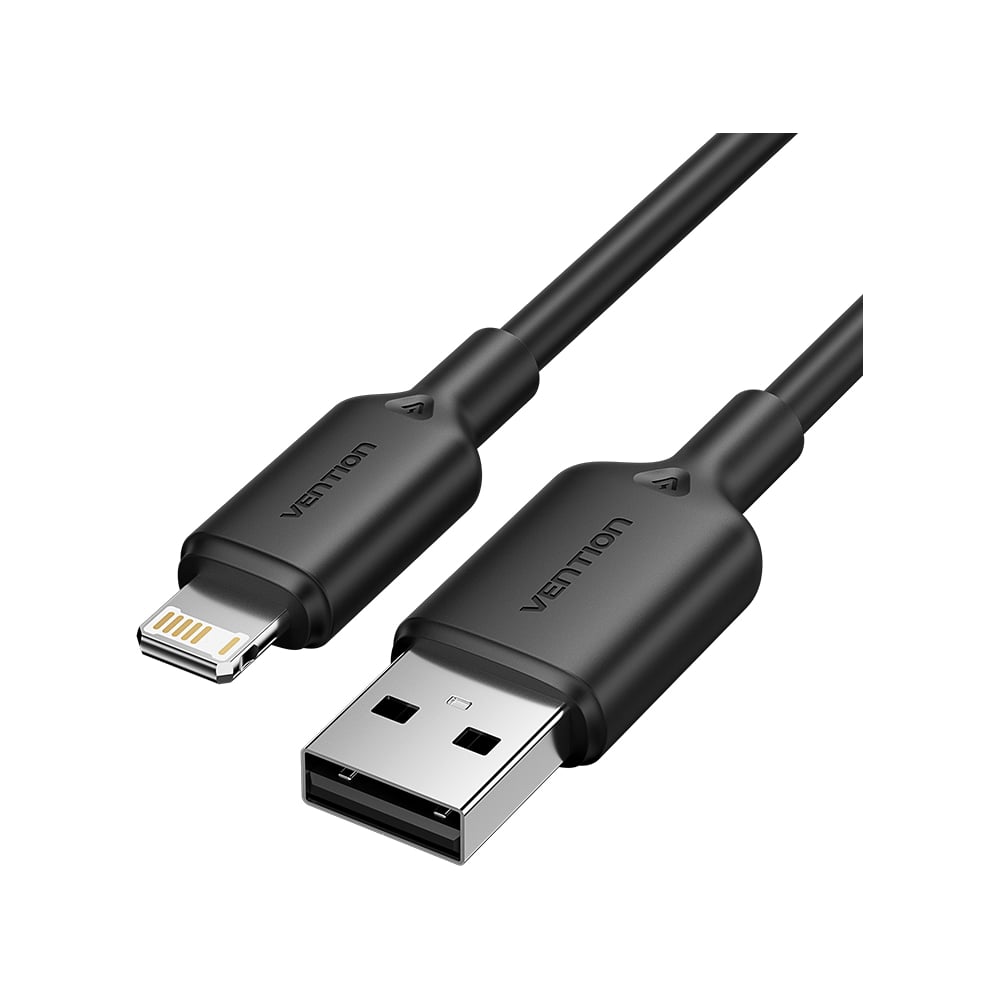 Изображение товара Кабель VENTION USB 2.0 AM Lightning 8M для iPad iPhone черный