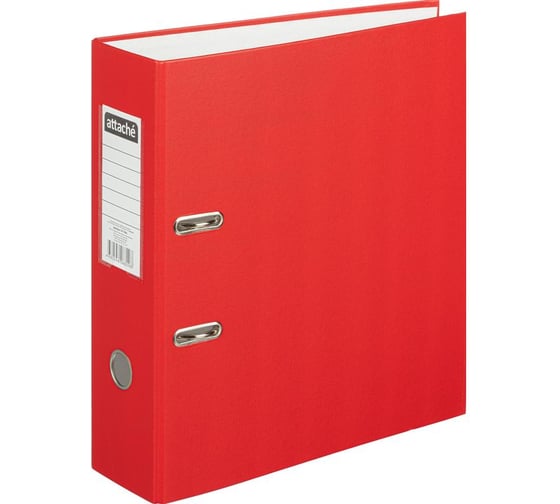 Изображение товара Папка-регистратор с арочным механизмом Attache Selection Экономи 90 мм, красная 1017493