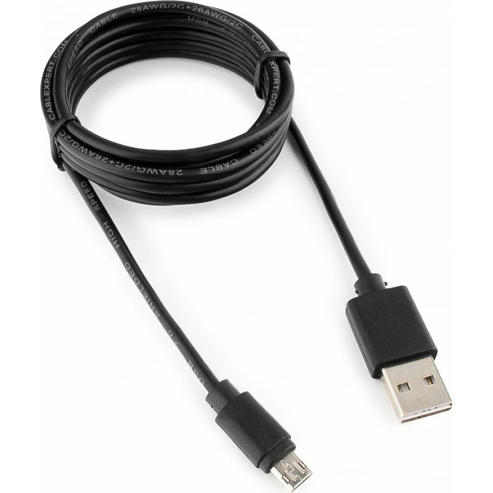 Кабель Cablexpert кабель usb micro usb hoco u91 1m силиконовый серый