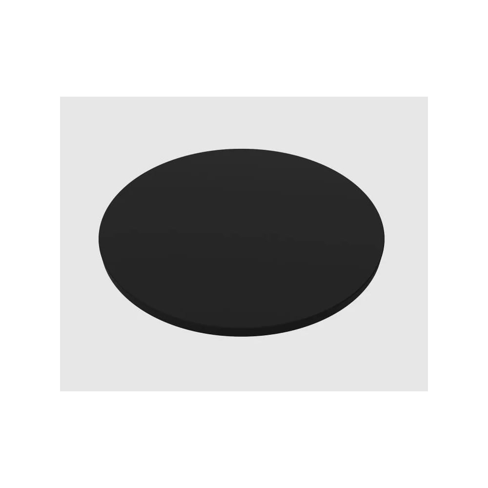 Изображение товара Столешница GENGLASS ЛДСП черная диаметр 400 мм GGTW-02-d40