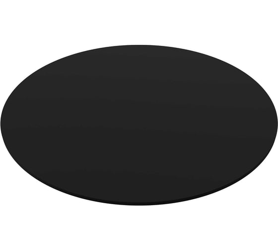 Изображение товара Столешница GENGLASS ЛДСП, 16 мм, чёрная, диаметр 1200 мм GGTW-02-d120