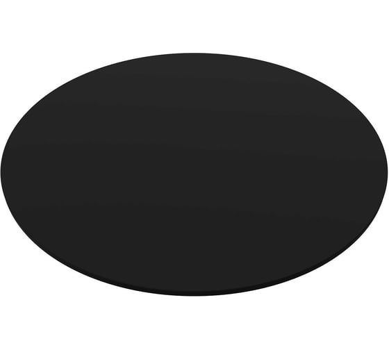 Изображение товара Столешница GENGLASS ЛДСП, 16 мм, чёрная, диаметр 1000 мм GGTW-02-d100