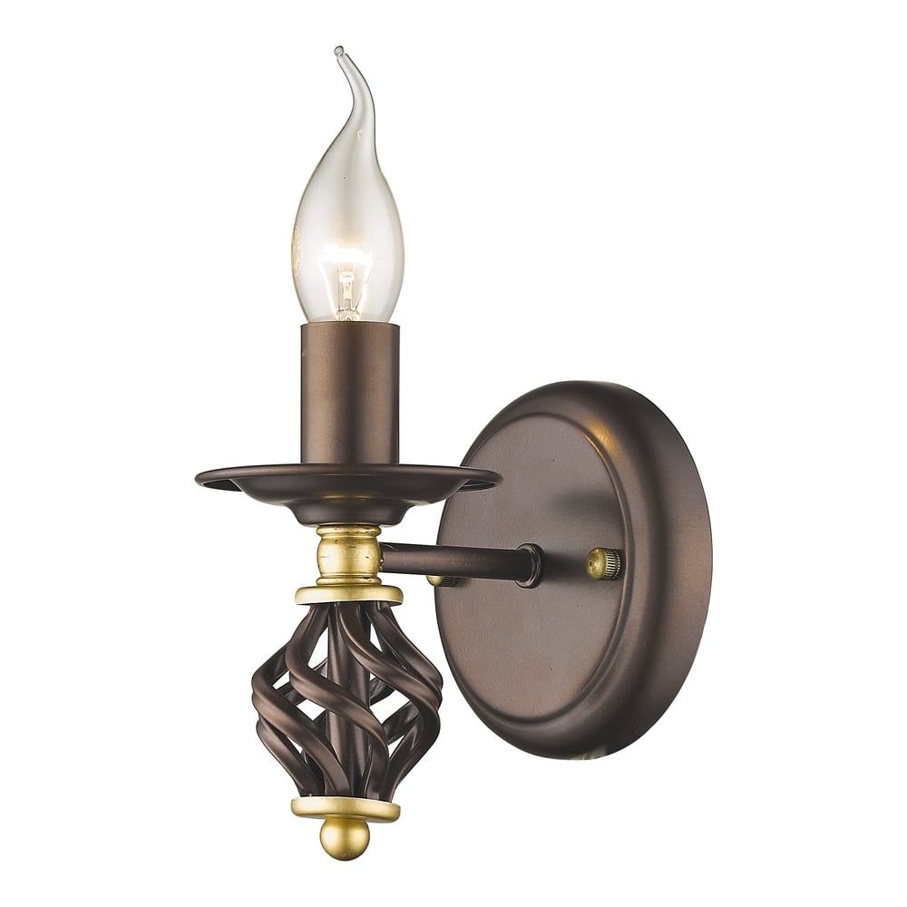 Изображение товара Бра Velante 536-721-01 классическое металлическое с патроном E14 для внутреннего освещения