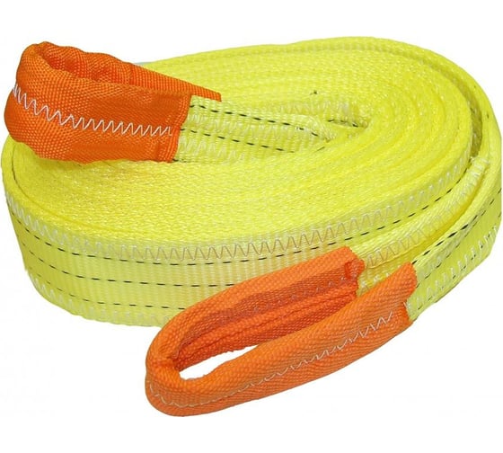 Изображение товара Буксировочный трос ДАЛИ-авто лента, петля усиленная 6м, ширина ленты 75мм DA-01215