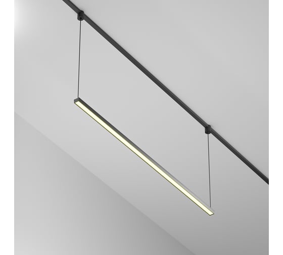 Изображение товара Трековый подвесной светильник MAYTONI Basis LED 52W Черный TR170-1-52W3K-B