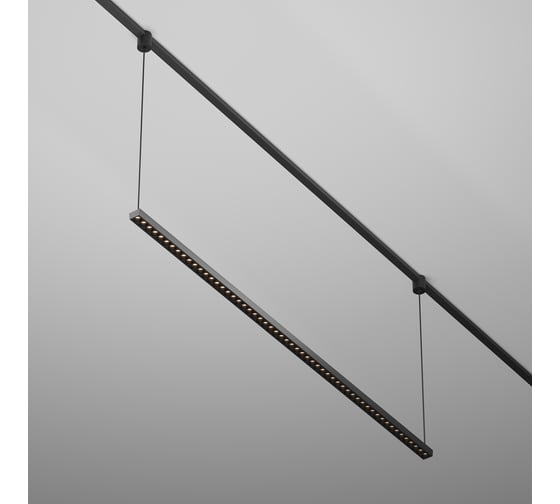 Изображение товара Трековый подвесной светильник MAYTONI Points LED 52W Черный TR169-1-52W3K-M-B