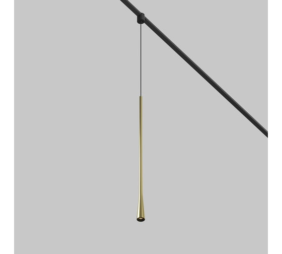Изображение товара Трековый подвесной светильник MAYTONI Waist LED 7W Латунь TR168-1-7W3K-M-BS