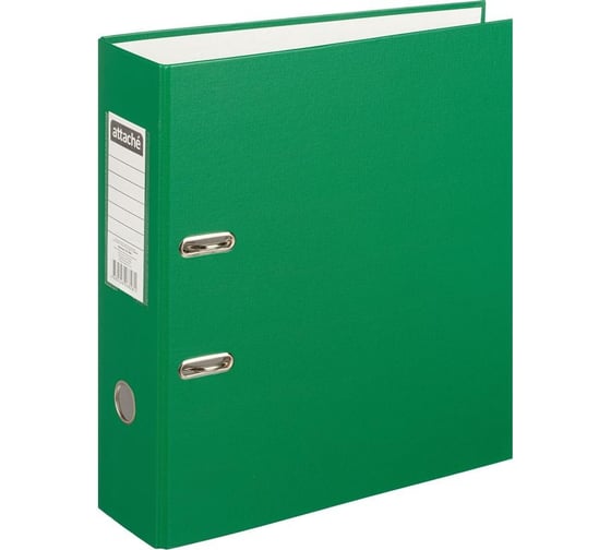 Изображение товара Папка-регистратор с арочным механизмом Attache Selection Экономи 90 мм, зеленая 1017494
