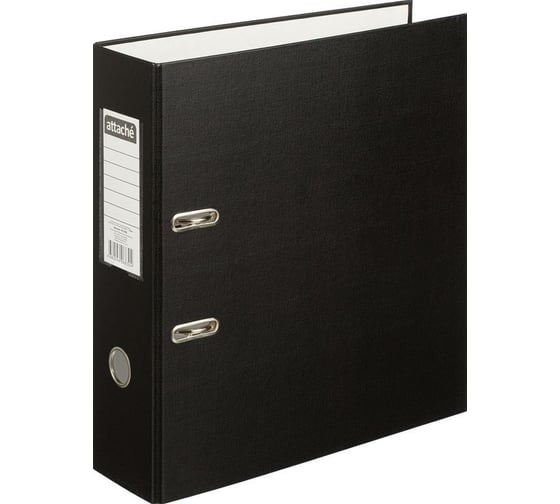 Изображение товара Папка-регистратор с арочным механизмом Attache Selection Экономи 90 мм, черная 1017492