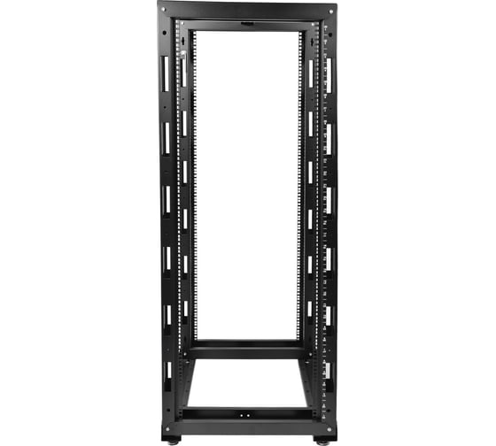 Изображение товара Открытая стойка ЦМО 19, универсальная, 33U, глубина 800 мм, двухрамная, чёрный СТК-33.2-9005
