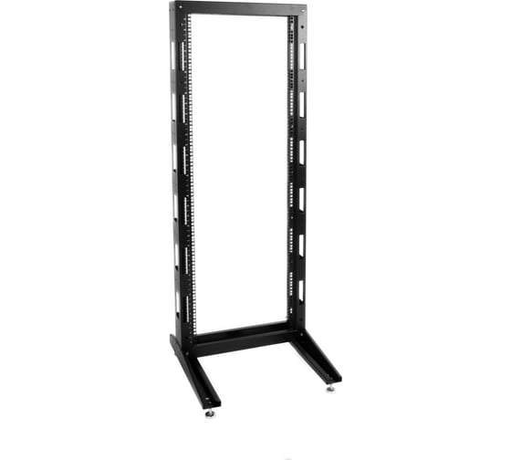 Изображение товара Открытая стойка ЦМО 19, универсальная, 42U, глубина 475 мм, однорамная, черный СТК-42-9005