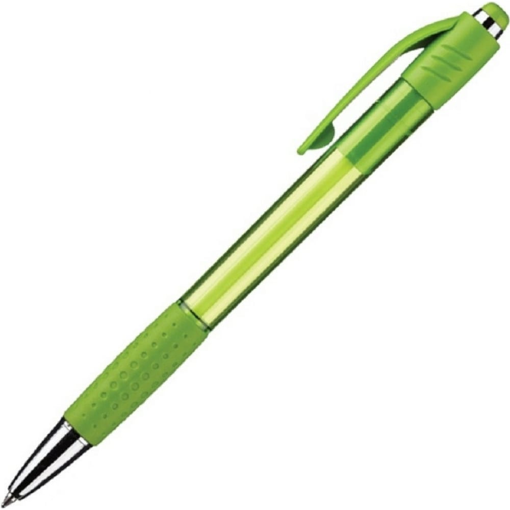 фото Шариковая ручка 12 шт в упаковке attache happy зеленый корпус цвет чернил - синий 389744