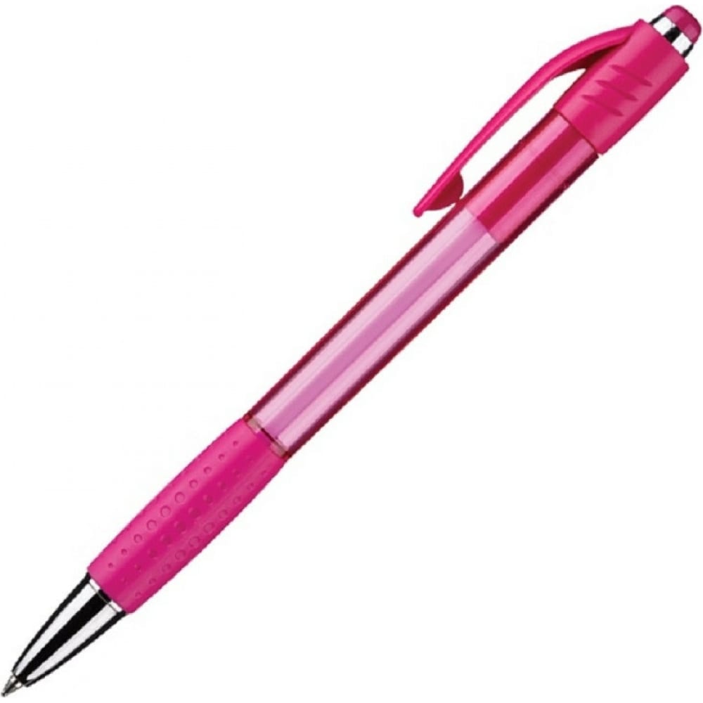 фото Шариковая ручка 12 шт в упаковке attache happy розовый корпус цвет чернил - синий 389747