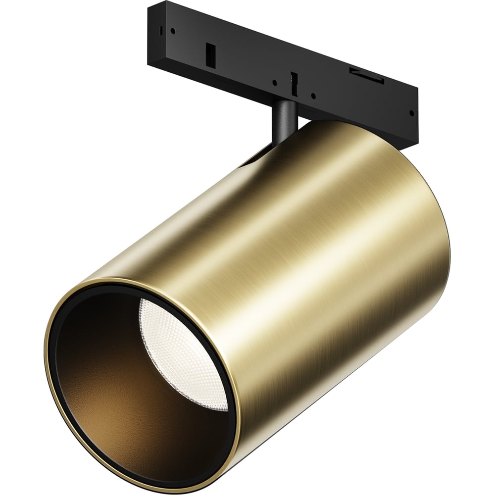 Изображение товара Трековый светильник MAYTONI Focus Led 5W черный латунь трековый