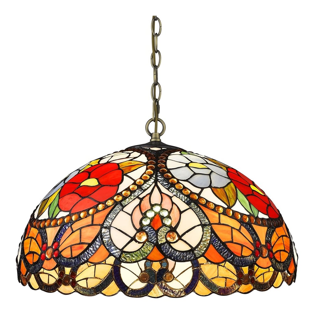 Изображение товара Подвесной светильник Velante 827-806-03 с разноцветными плафонами 3 лампы