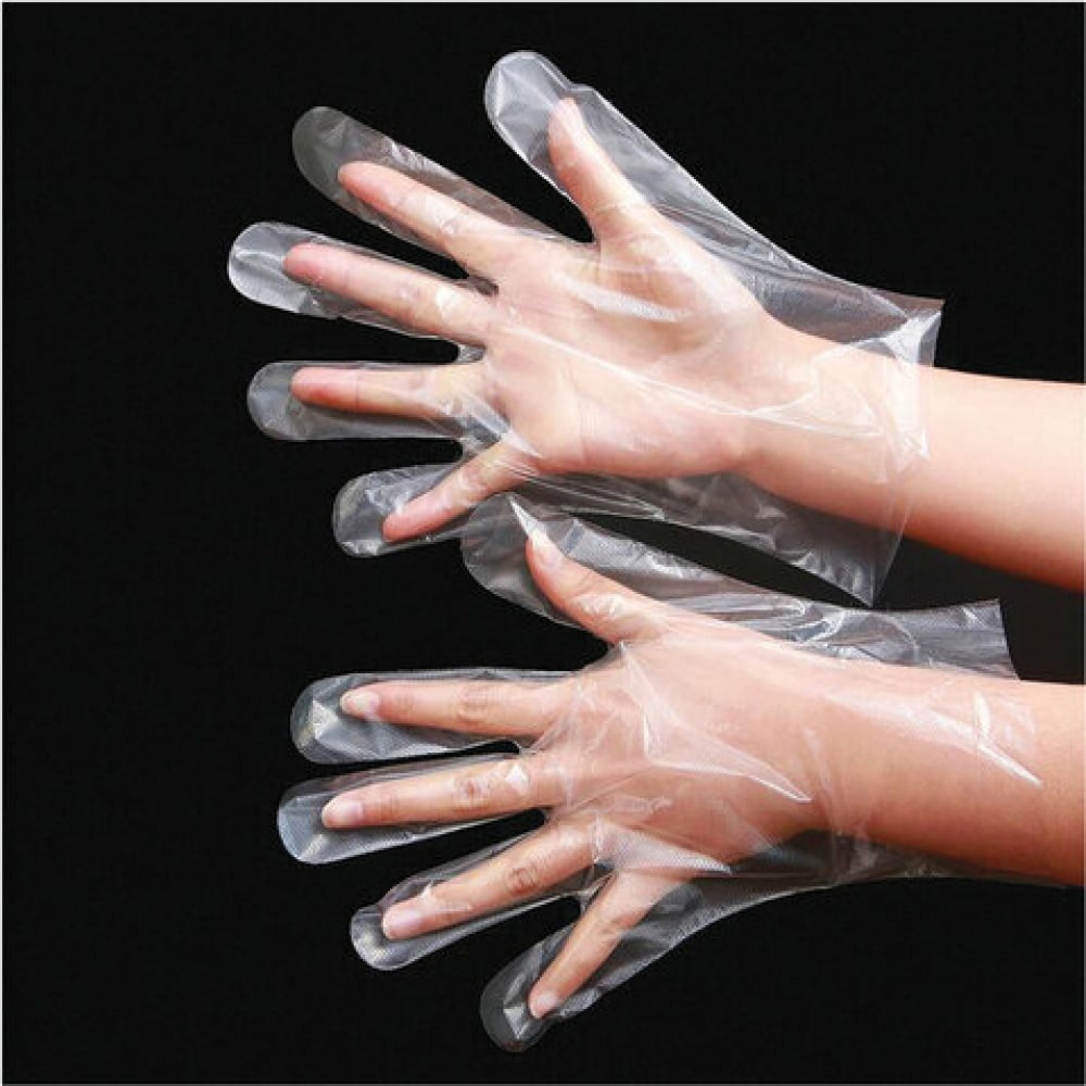 Полиэтиленовые перчатки ЛАЙМА одноразовые полиэтиленовые перчатки лайма