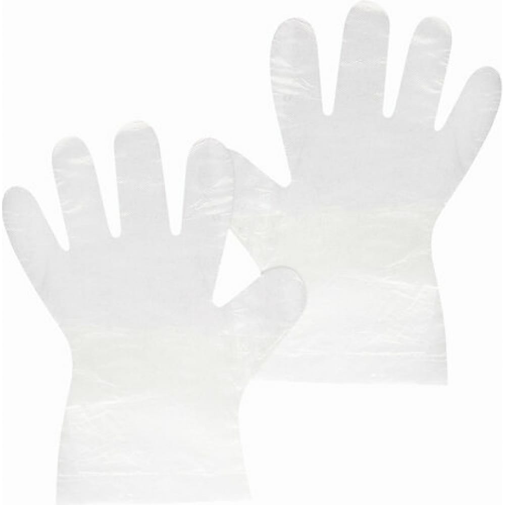 Одноразовые полиэтиленовые перчатки ЛАЙМА одноразовые перчатки pe перчатки для пищевых испытаний салон красоты стоматология очистка защитные перчатки