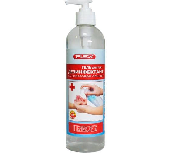 Изображение товара Антисептик-гель для рук PLEX 500 мл УТ000004385