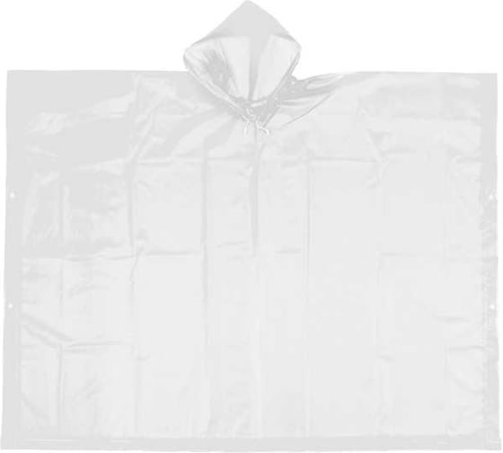 Изображение товара Дождевик-пончо Добросад 120 Мкрн 95см "Ультим" с капюшоном, на кнопках, белый 786-353