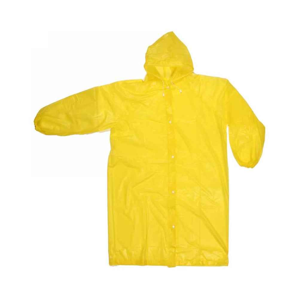 Изображение товара Дождевик-плащ Добросад Катрина 60 Мкрн 115см с капюшоном желтый