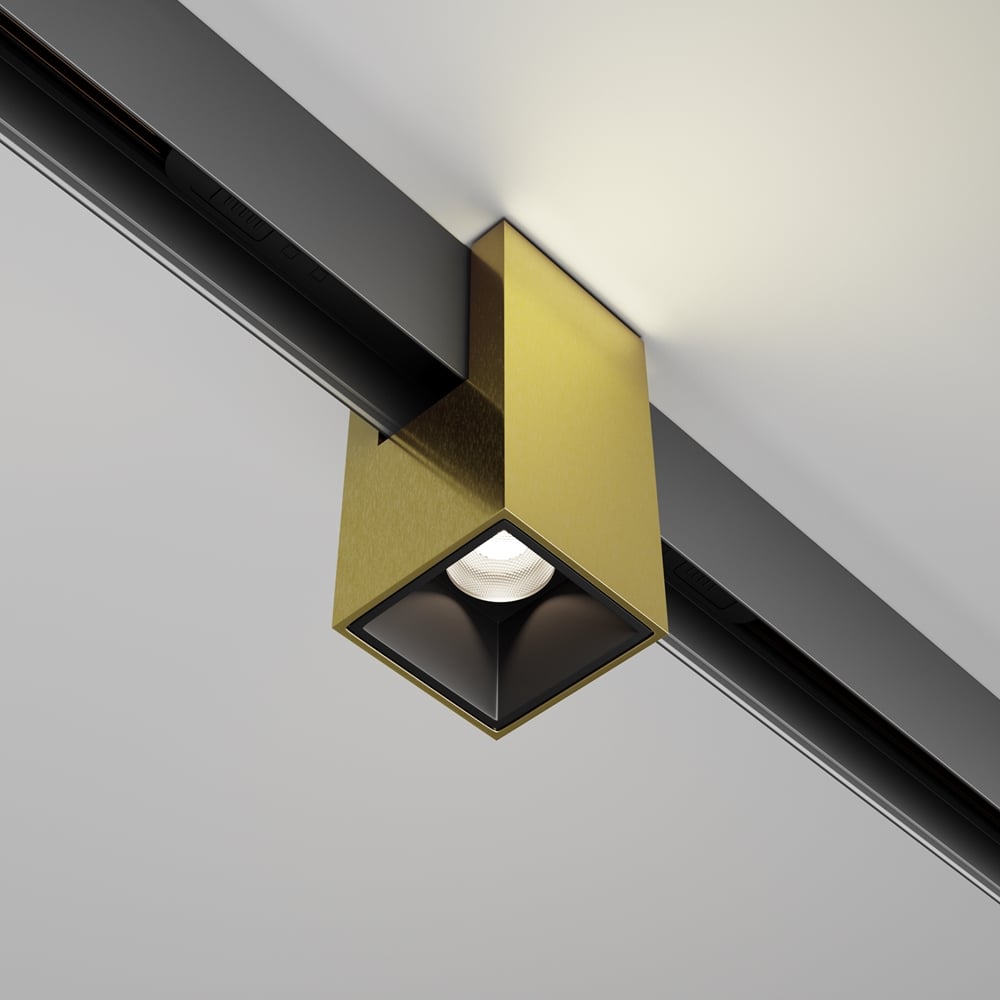 Изображение товара Трековый светильник MAYTONI Alfa LED 7W Латунь TR121-4-7W-DS-BS Изображение товара Трековый светильник MAYTONI Alfa LED 7W Латунь TR121-4-7W-DS-BS