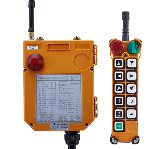 Изображение товара Промышленное радиоуправление TELEcontrol F24-10D 100-440В АС U_F24-10D